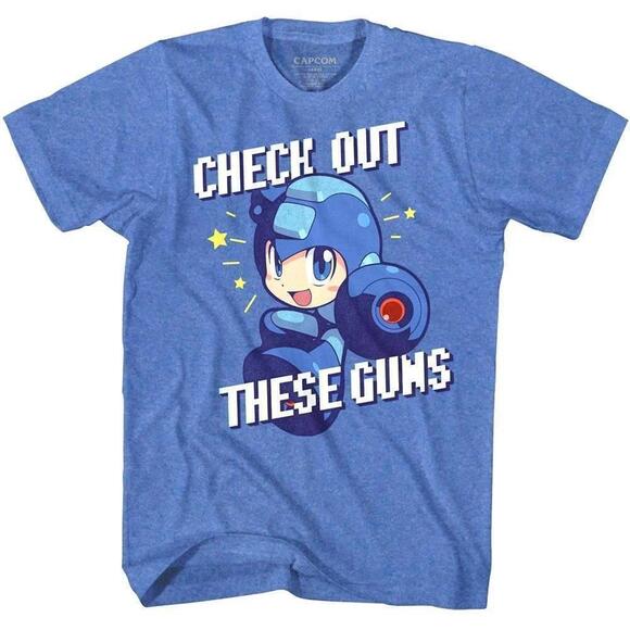 Brooke
B Other - Megaman Check Out Guns Retro Gaming Graphic Unisex T-Shirt